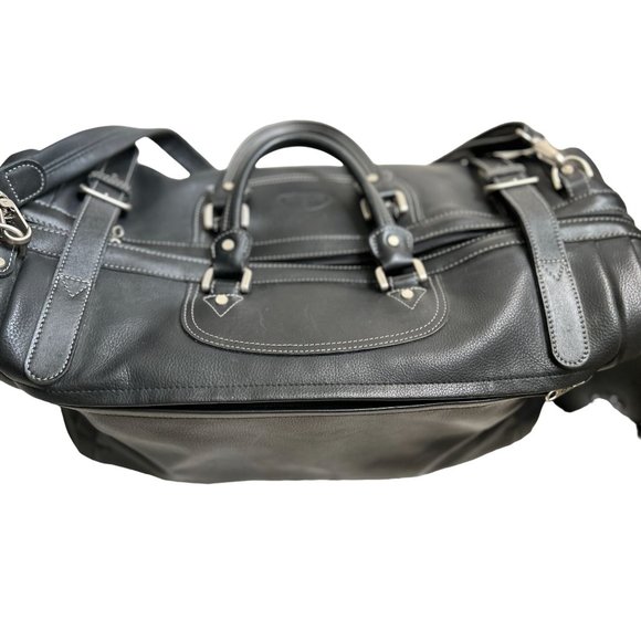 Samsonite Bags Samsonite Large Leather Duffle Bag Weekender